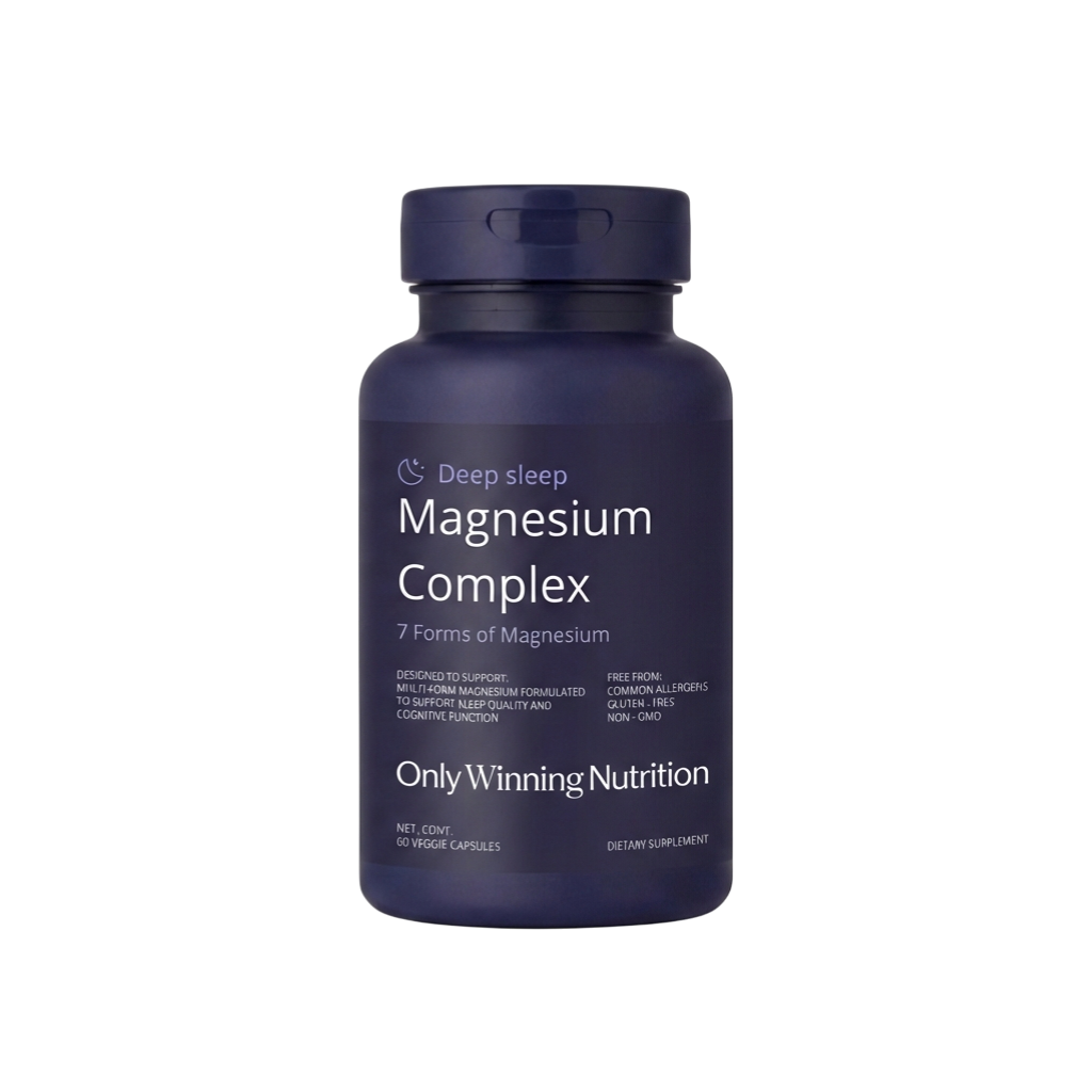 OWN Magnesium Complex – 7 Forms of Magnesium | 500 mg Elemental Magnesium | Deep Sleep Support | 60 Veggie Capsules