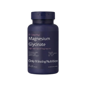 OWN Magnesium Glycinate – 120 mg Highly Absorbable Magnesium | Nervous System & Muscle Support | 90 Veggie Capsules