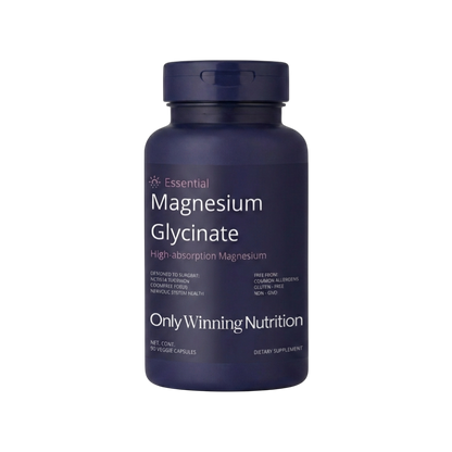 OWN Magnesium Glycinate – 120 mg Highly Absorbable Magnesium | Nervous System & Muscle Support | 90 Veggie Capsules